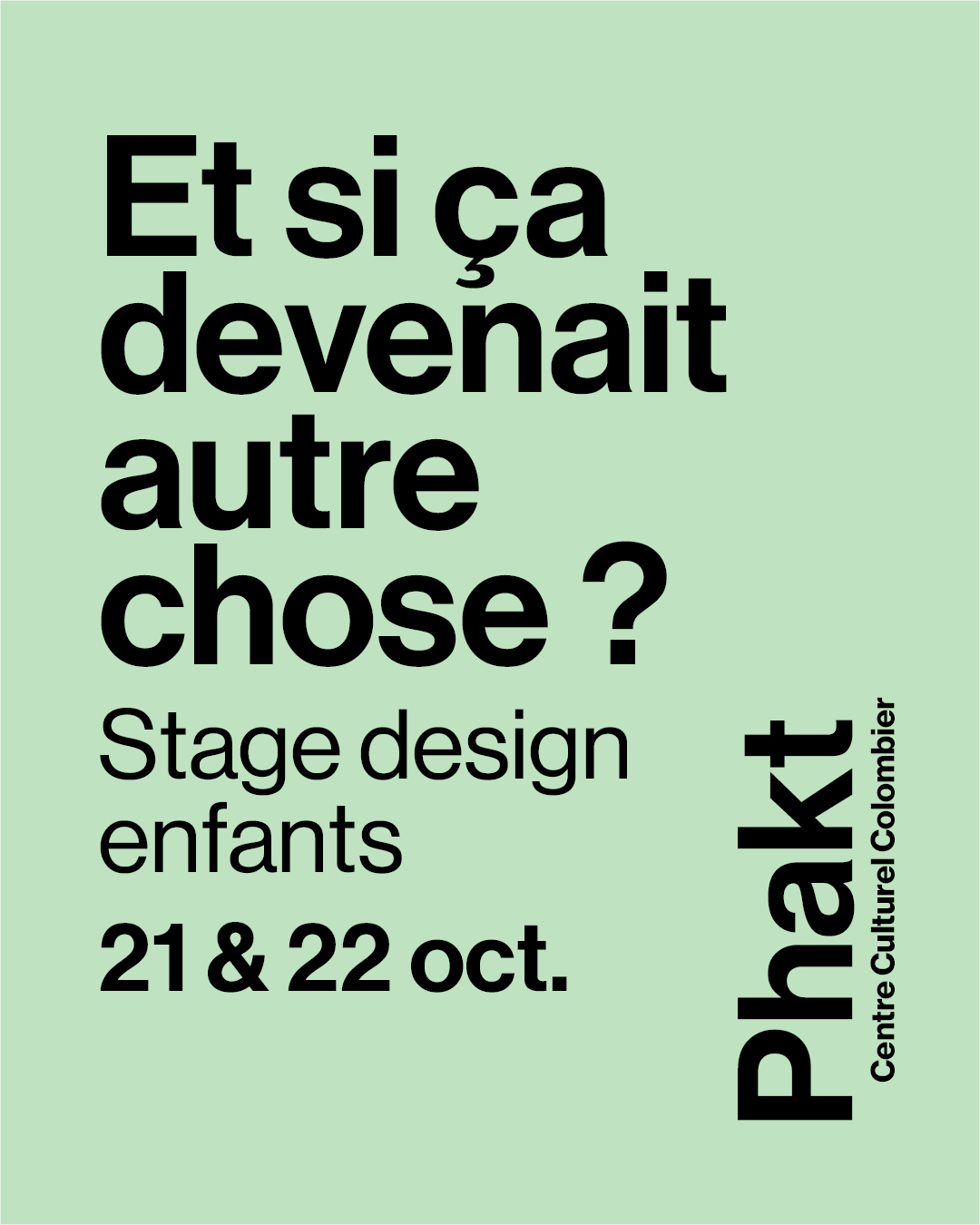 Stage design enfants 6 - 10 ans