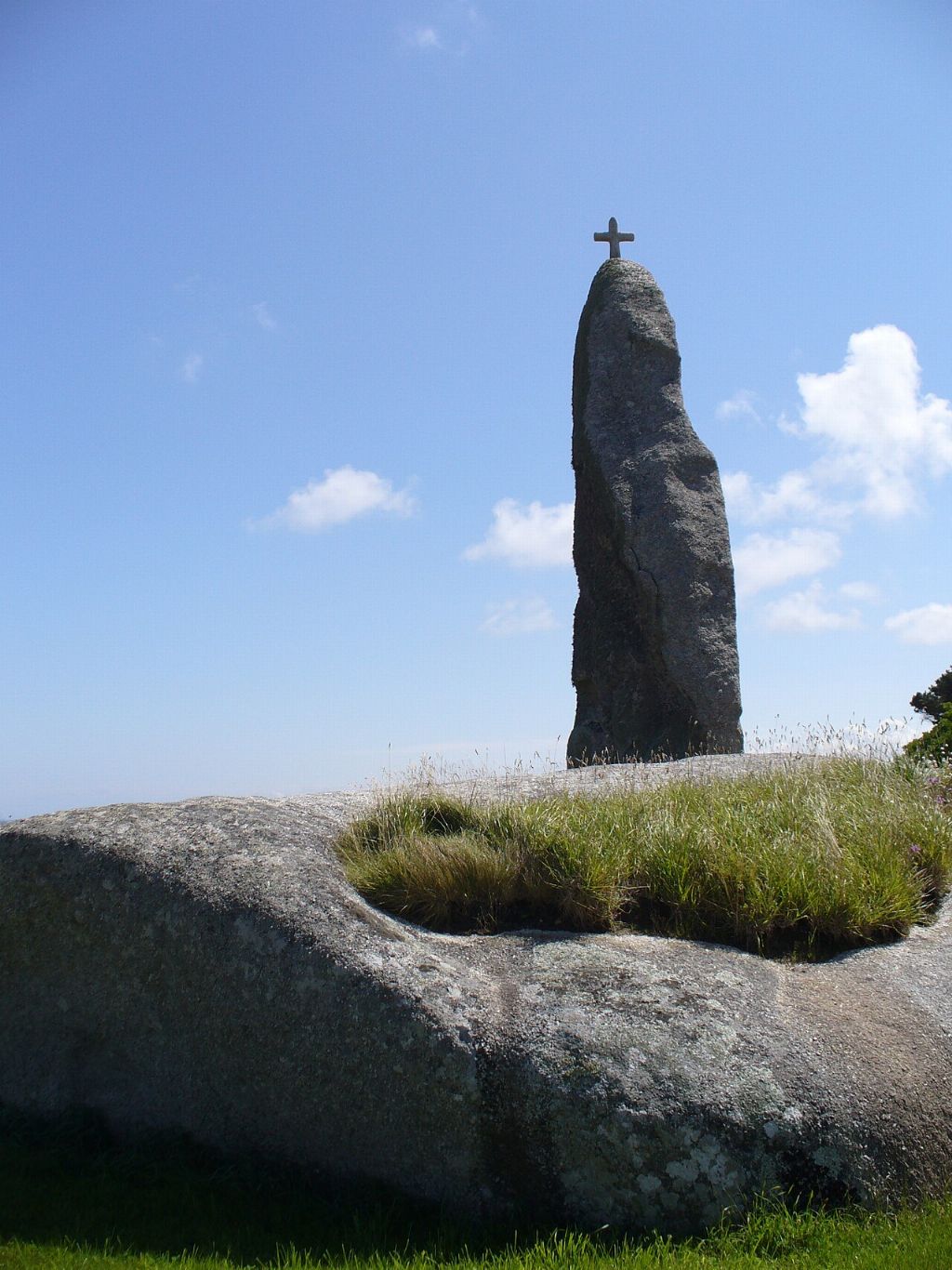 Menhir de Men Marz à Brignogan-Plages