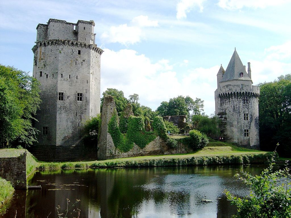 Forteresse de Largoët - les tours d'Elven