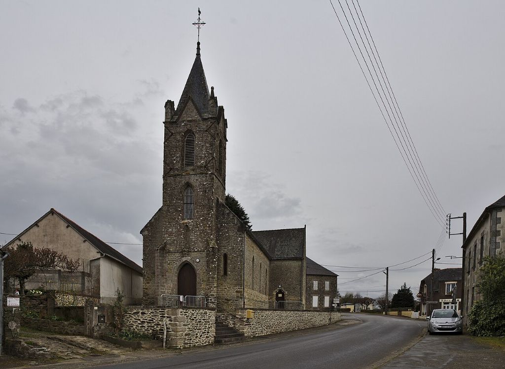 Eglise Saint Méen à Evriguet