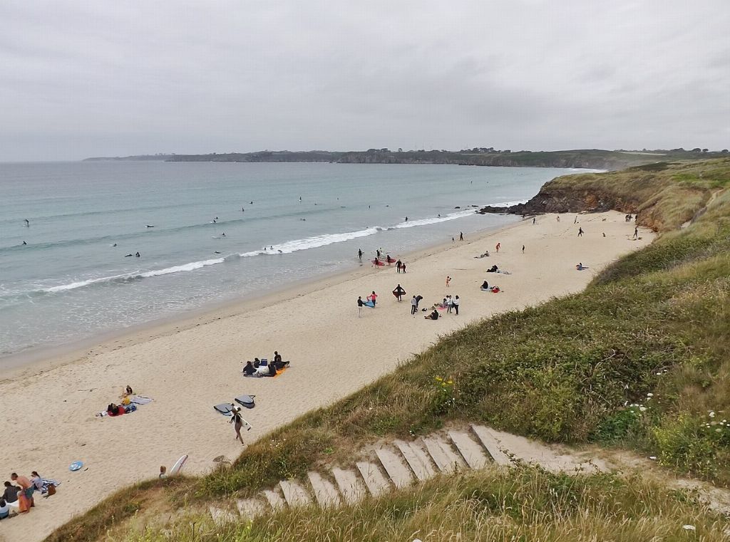 Plage des Blancs Sablons à Le Conquet