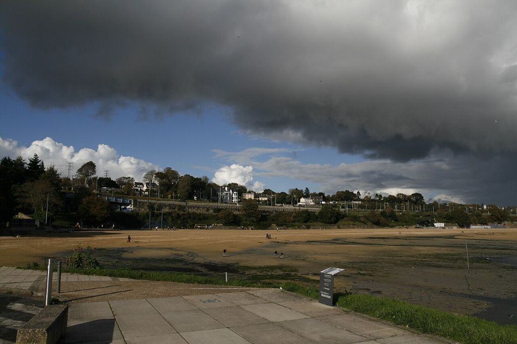 Plage du Moulin Blanc à Brest