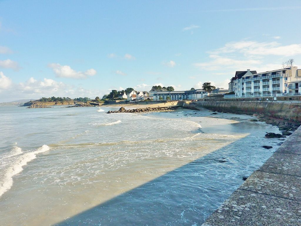 Plage des Sables-Blancs à Douarnenez